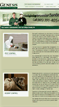 Mobile Screenshot of genesistermiteandpest.com